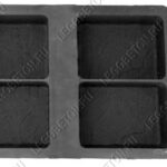 форма для тротуарной плитки брук римский, римская мостовая_N5, изготовление тротуарной плитки, вибролитая плитка