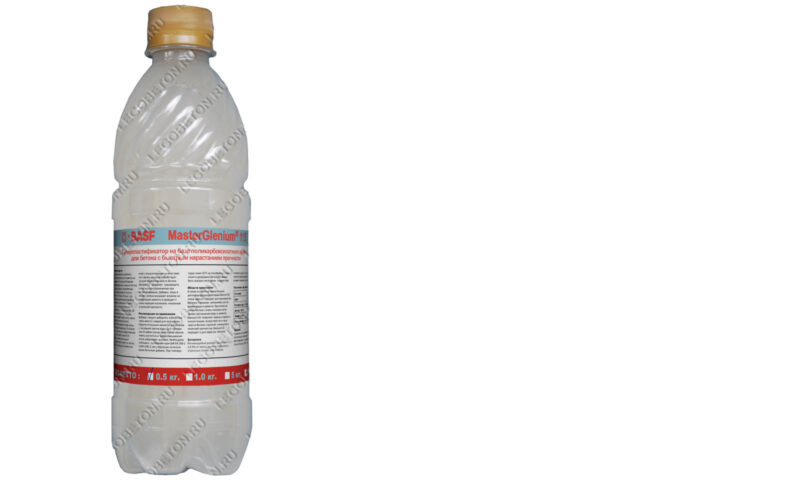 MasterGlenium-115(0.5L) фасованный masterglenium-115, Глениум, гиперпластификатор для бетона