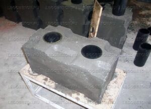 Металлопластиковая форма для теплоблоков пазогребневых (стеновой) — изображение 3