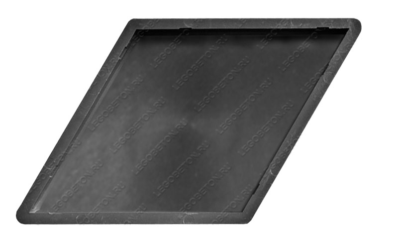 форма для плитки ромб гладкий форма для тротуарной плитки ромб гладкая 10/2