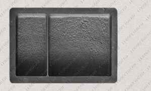 форма для плитки брук двойной