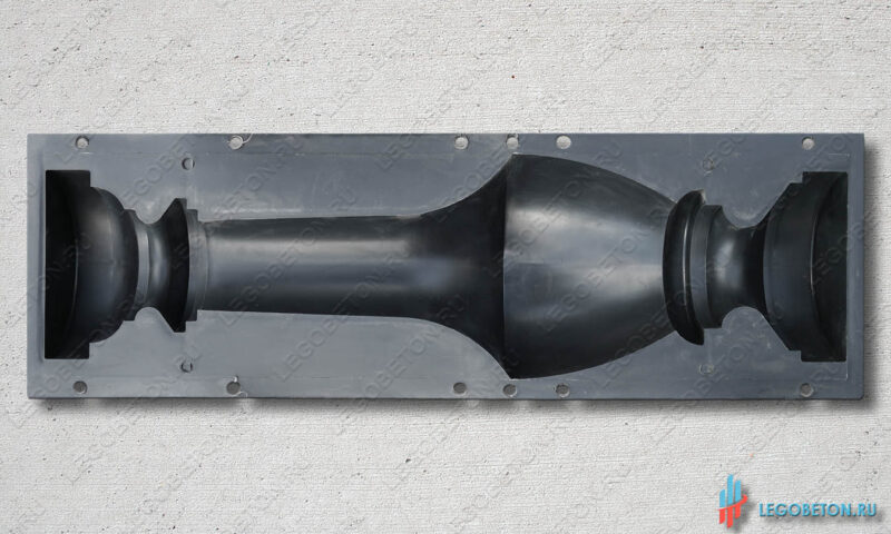 Форма пластиковая Балясина-1 (700x165)-03 Форма для отливки Балясина-1 из бетона (70х16.5см) купить в москве