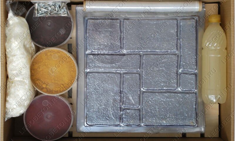 каменных дел мастер, КДМ-1, набор для изготовления тротуарной плитки своими руками, тротуарная плитка своими руками, как самому сделать тротуарную плитку, садовая дорожка, тротуарная плитка без вибростола, фиброармированная тротуарная плитка