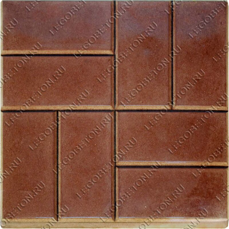 форма для плитки квадрат "8 кирпичей", форма для плитки "8 кирпичей", тротуарная плитка квадрат "8 кирпичей", каменных дел мастер, КДМ-1, тротуарная плитка без вибростола, набор для изготовления тротуарной плитки своими руками, тротуарная плитка своими руками