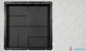 купить пластиковую форму для тротуарной плитки 8 кирпичей 30х30
