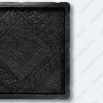 пластиковая форма квадрат Косичка 30х30 купить в москве