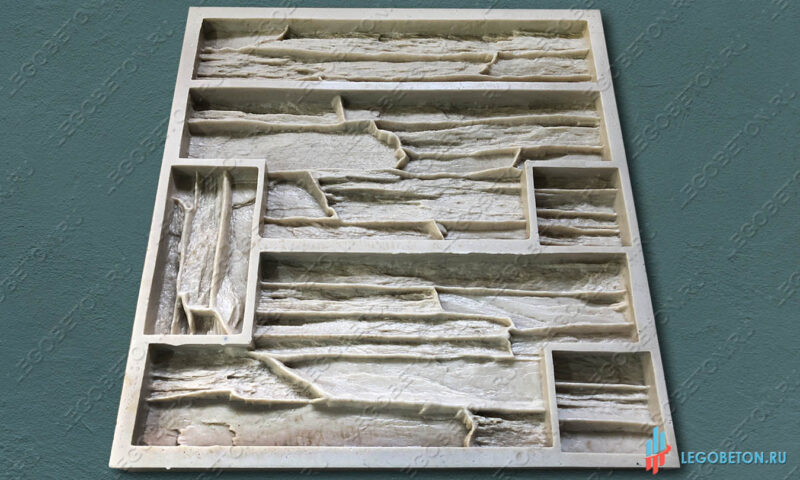 f060e-форма для камня Танвальд-5-w форма для изготовления камня Танвальд-5 купить в москве