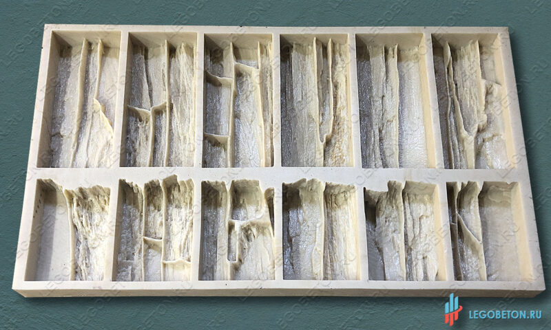Форма для изготовления искусственного камня "Танвальд (угол)" F060G Форма для изготовления искусственного камня "Танвальд (угол)" F060G