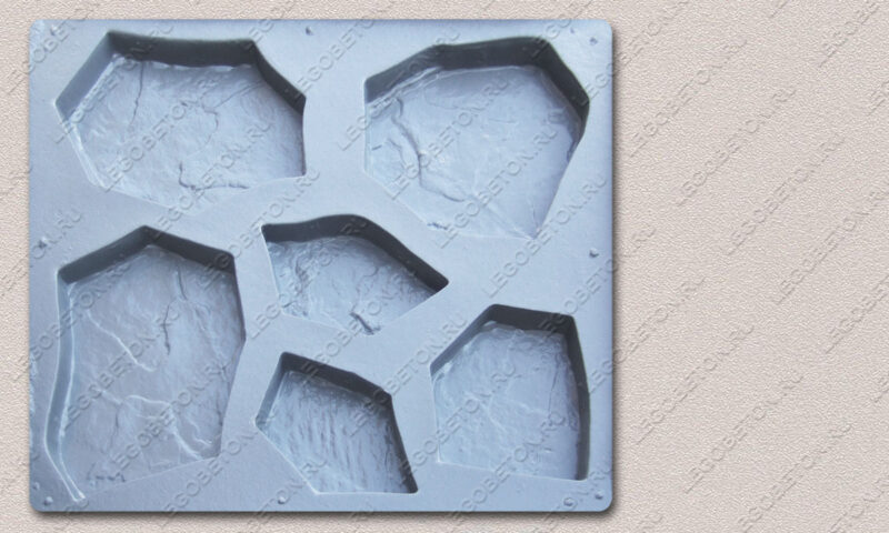 Форма "Комплект камней «Каменная роза»" FR119.1-1 пластиковая форма для брусчатки из бетона Комплект камней «Каменная роза» купить, форма для брусчатки из бетона Комплект камней «Каменная роза» цена