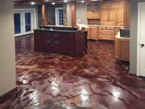 кислотная окраска под мрамор-4 кислотная покраска бетона под мрамор