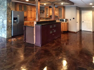 кислотная окраска под мрамор-5 кислотная покраска пола под мрамор