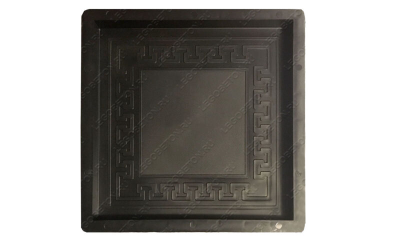 форма для плитки квадрат греческий ПП форма для тротуарной плитки греческий квадрат полипропилена