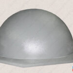 пластиковая форма для изготовления полусферы 600х300 из бетона