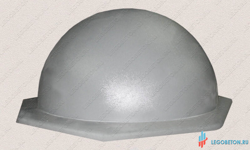 форма для полусферы 800х400-1 пластиковая форма для изготовления полусферы 800х400 из бетона