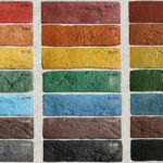 плитка под кирпич "Заводской" - обьемная окраска неорганическими пигментами