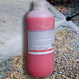 Мытый бетон (замедлитель схватывания)