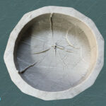 купить форма брусчатки Спил дерева - 20 см