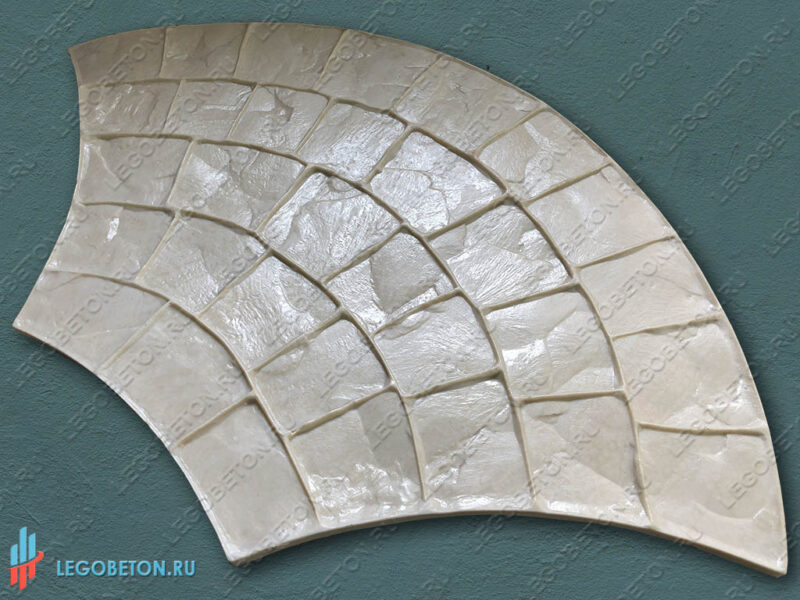 купить штамп для печатного бетона веер-3020-1