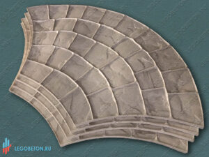 Штамп для печатного бетона "Веер" — изображение 7