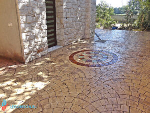 Штамп для печатного бетона "Веер" — изображение 5