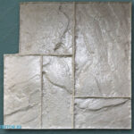 штамп для печатного бетона тесаный камень-01 купить в Москве