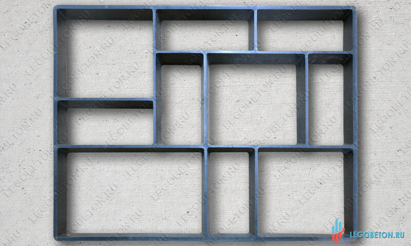 форма для садовой дорожки "Старый город"-1 купить форму для садовой дорожки "Старый город" в москве