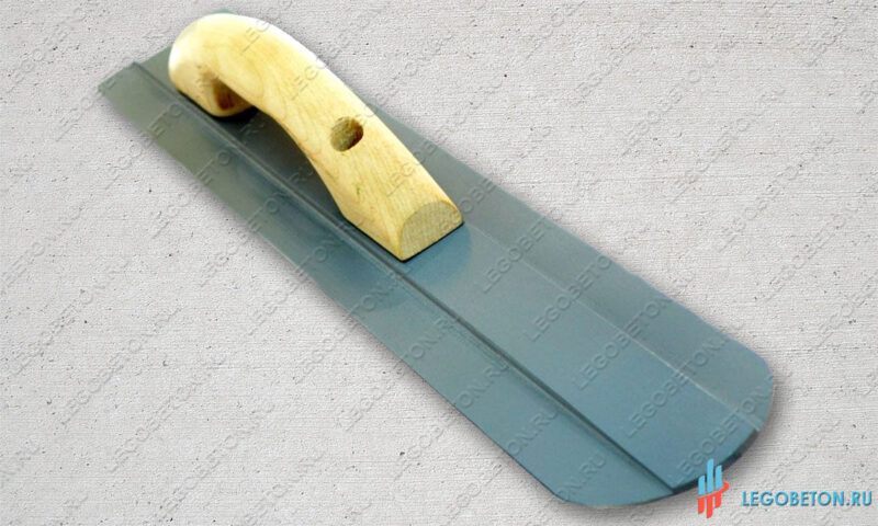 Гладилка для бетона ручная закругленная (520х80) Гладилка для бетона ручная закругленная (520х80) купить в москве