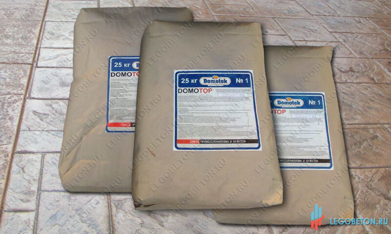 Закрепитель (топпинг) для штампованного бетона DomoTop (мешок 25 кг) цветной закрепитель (топпинг) для штампованного бетона DomoTop (мешок 25 кг) купить в Москве