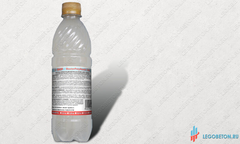 MasterPolyHeed-3043-(0.5L) гиперпластификатор для бетона и гипса masterpolyheed 3043 купить в москве