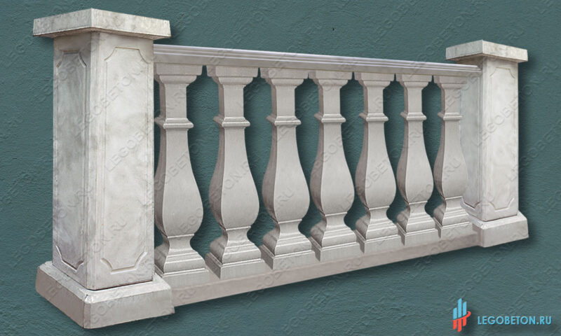 комплект пластиковых форм балюстрады с балясиной-8 комплект пластиковых форм балюстрады с балясиной-8 купить в Москве