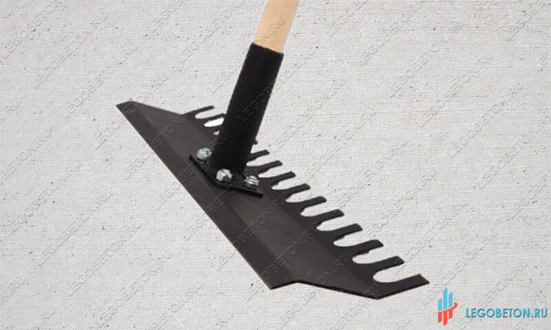 Ручной бетоноукладчик грабли для печатного бетона Ручной бетоноукладчик грабли для печатного бетона купить в Москве