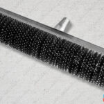 Игольчатый валик для осадки щебня при укладке печатного бетона. Купить в москве