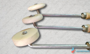 комплект полиуретановых роликов для коррекции швов печатного бетона. Купить в Москве