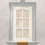 форма прямого отлива наличника окна купить в москве