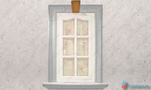 форма замковый элемент наличника окна купить в москве