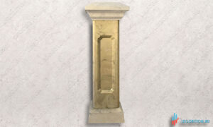 новая форма для столба (тумбы) балюстрады с глубоким рельефом