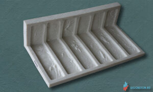 резиновая форма для плитки под кирпич Заводской литой угол купить в москве