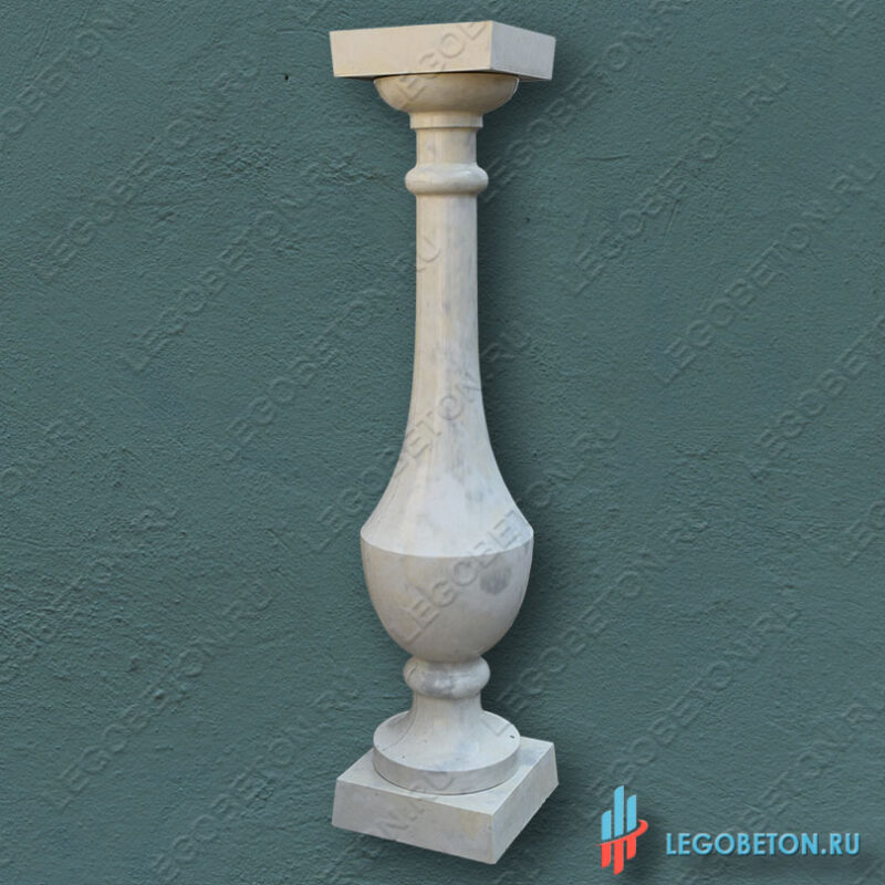 балясина балюстрады из бетона №8 со стаканами