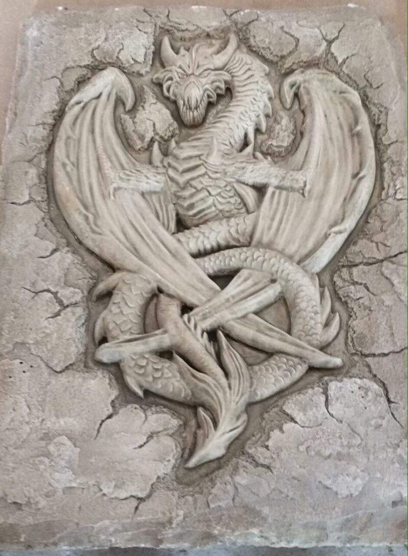 резиновая форма для панно Восточный дракон-2 купить со склада в москве