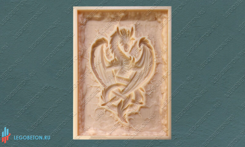 полиуретановая форма для панно Восточный дракон-2 полиуретановая форма для панно Восточный дракон-2 купить в Москве