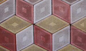 2.010. Форма "Ромб (фактура: Ромбик)" [10/3] — изображение 2