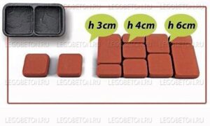 2.016. Форма "Брук Классика №3 камень" — изображение 1