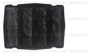 2.046. Форма "Камень облицовочный (Рваный № 2)" [52/12]