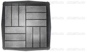 2.053. Форма "Квадрат «12 кирпичей» (50х50х5) " [72/13]